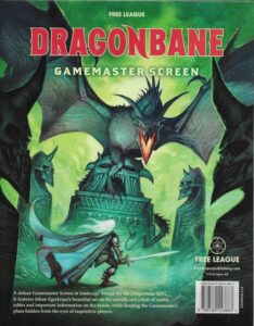Dragonbane mängujuhi sirm
